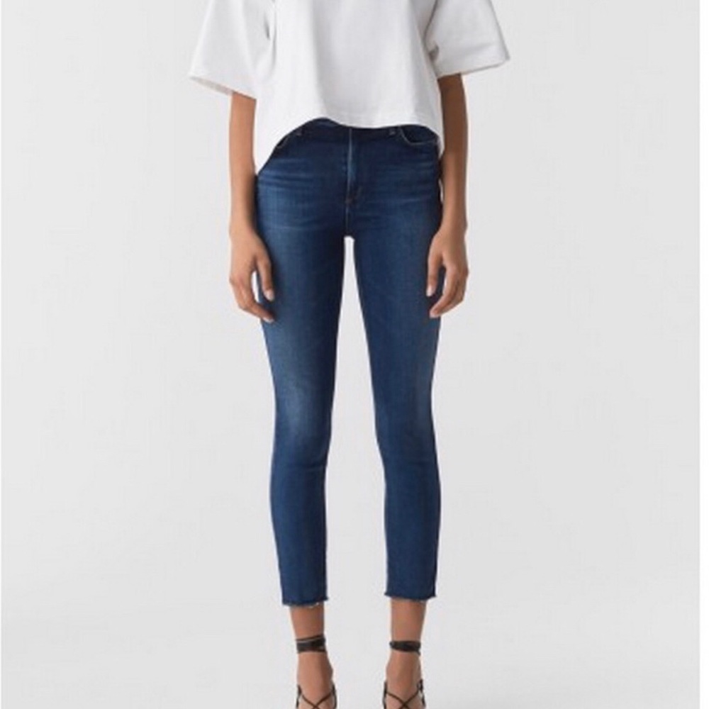 Agolde Cropped Skinny Jeans
